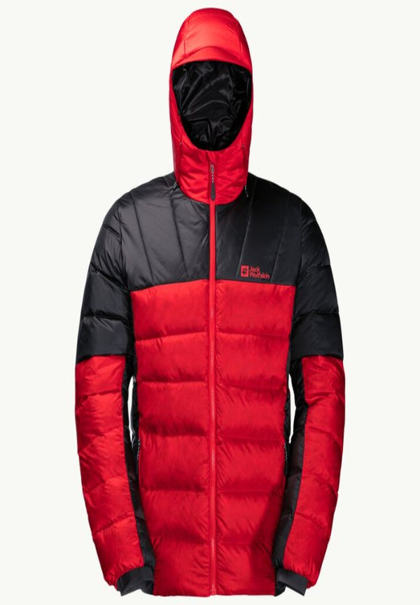 JACK WOLFSKIN VESTE EN DUVET NEBELHORN DOWN HOODY MEN OUTWEAR