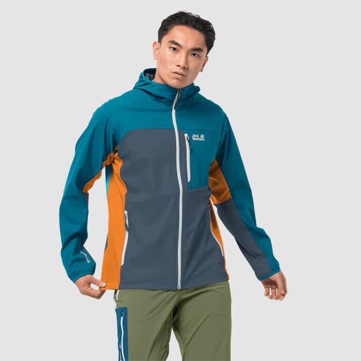 JACK WOLFSKIN SOFTSHELL EAGLE PEAK II MEN OUTWEAR