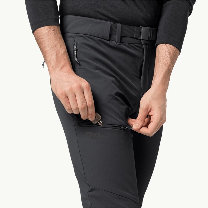 JACK WOLFSKIN PANTALON SOFTSHELL DE RANDONNÉE HOLDSTEIG MEN BOTTOM