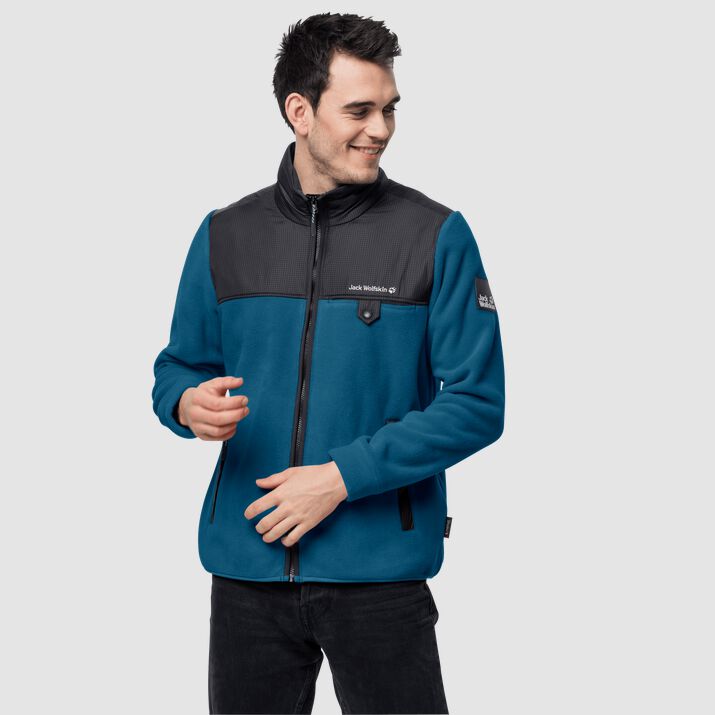 JACK WOLFSKIN VESTE POLAIRE DNA GRIZZLY MEN TOP