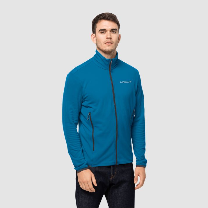 JACK WOLFSKIN VESTE POLAIRE DNA FLEECE MEN TOP