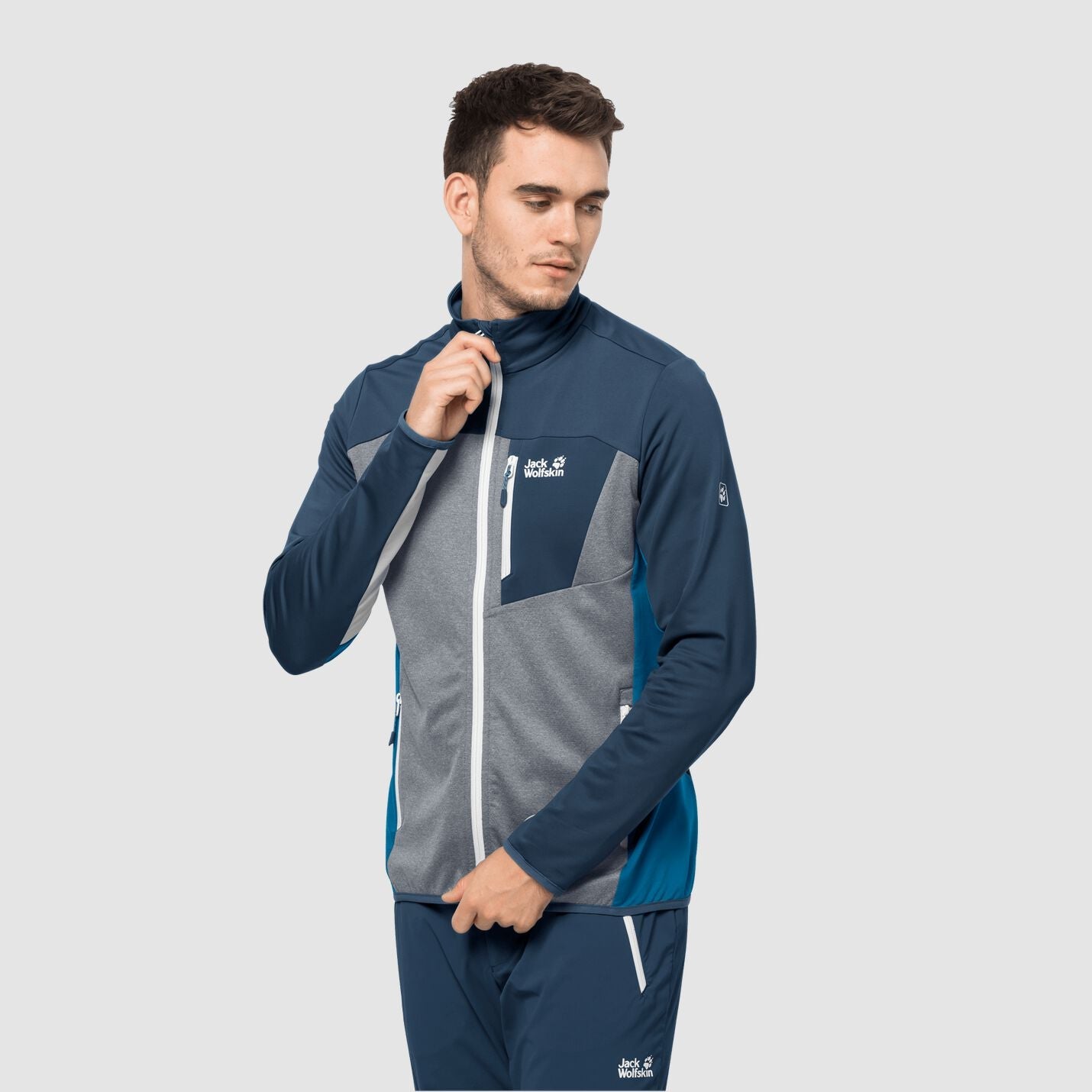 JACK WOLFSKIN VESTE DE SPORT MILFORD SKY FLEECE MEN TOP