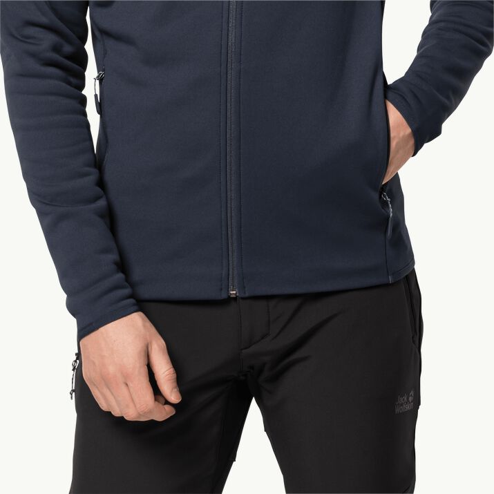 JACK WOLFSKIN VESTE POLAIRE BAISELBERG FZ MEN TOP