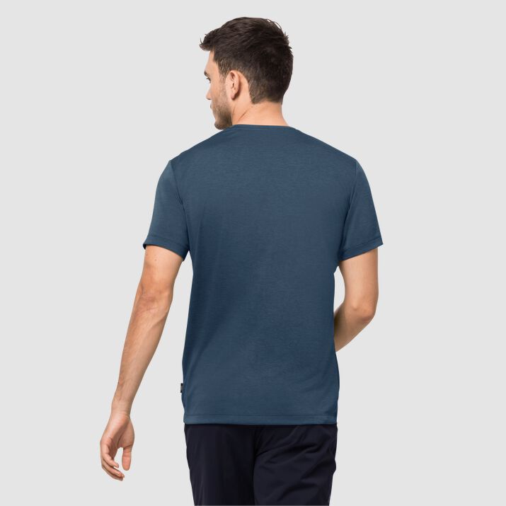 JACK WOLFSKIN T-SHIRT TECHNIQUE CROSSTRAIL GRAPHIC MEN TOP