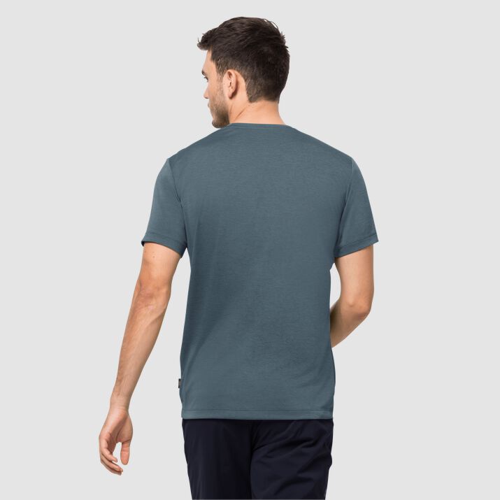 JACK WOLFSKIN T-SHIRT TECHNIQUE CROSSTRAIL GRAPHIC MEN TOP