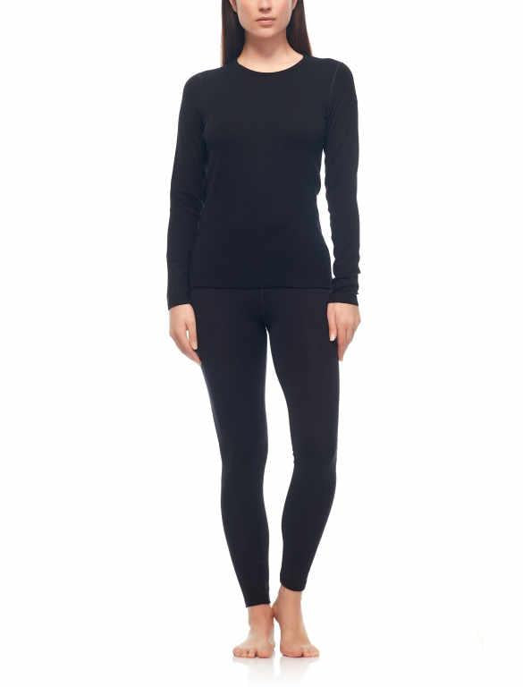 icebreaker Women's Merino Base Layer  260 Tech Top Long Sleeve Crewe