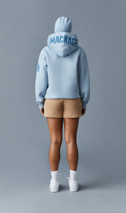 Mackage KRYS hoodie with velvet embroidery MEN and WOMEN TOP