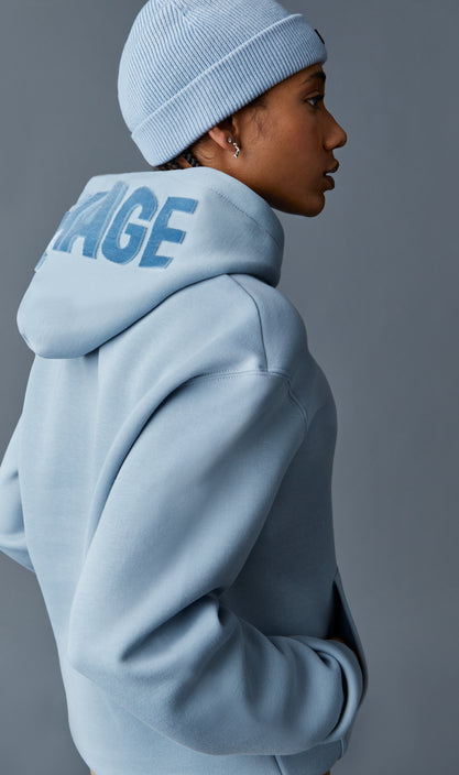 Mackage KRYS hoodie with velvet embroidery MEN and WOMEN TOP