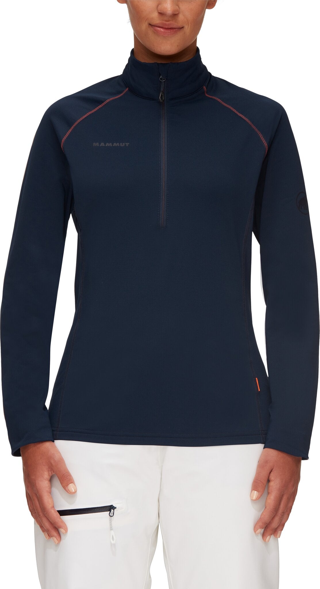 Mammut Snow ML Half Zip Pull - Women TOP