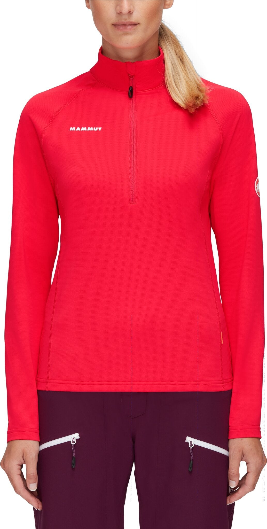 Mammut Snow ML Half Zip Pull - Women TOP