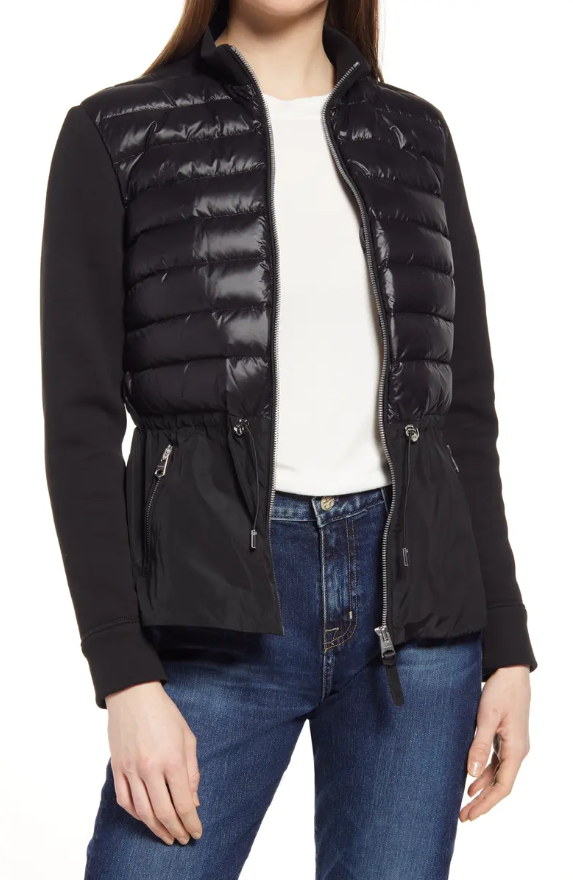 MACKAGE  Joyce Mixed Media Jacket WOMEN OUTWEAR