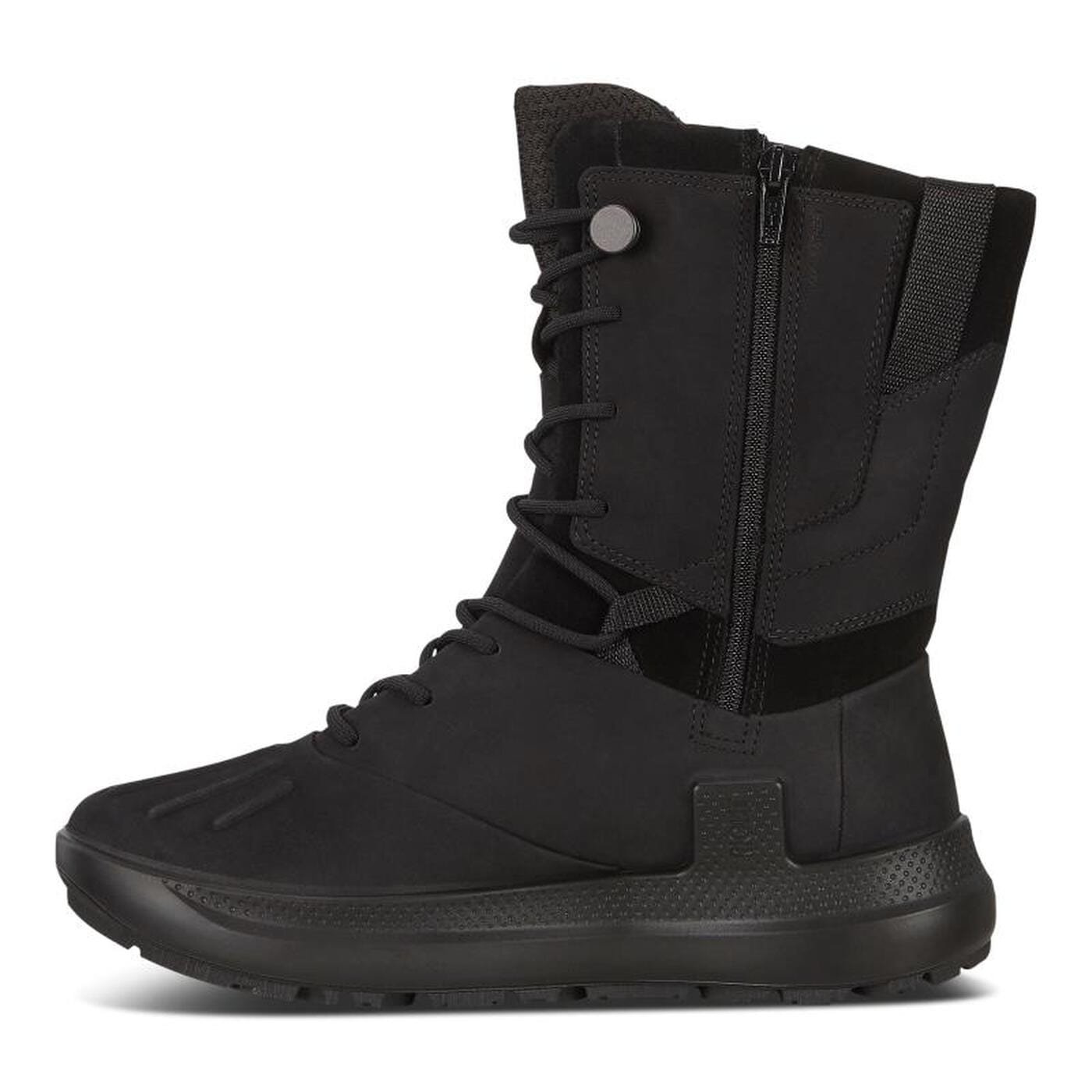 Ecco Womens Solice High Boots - Black