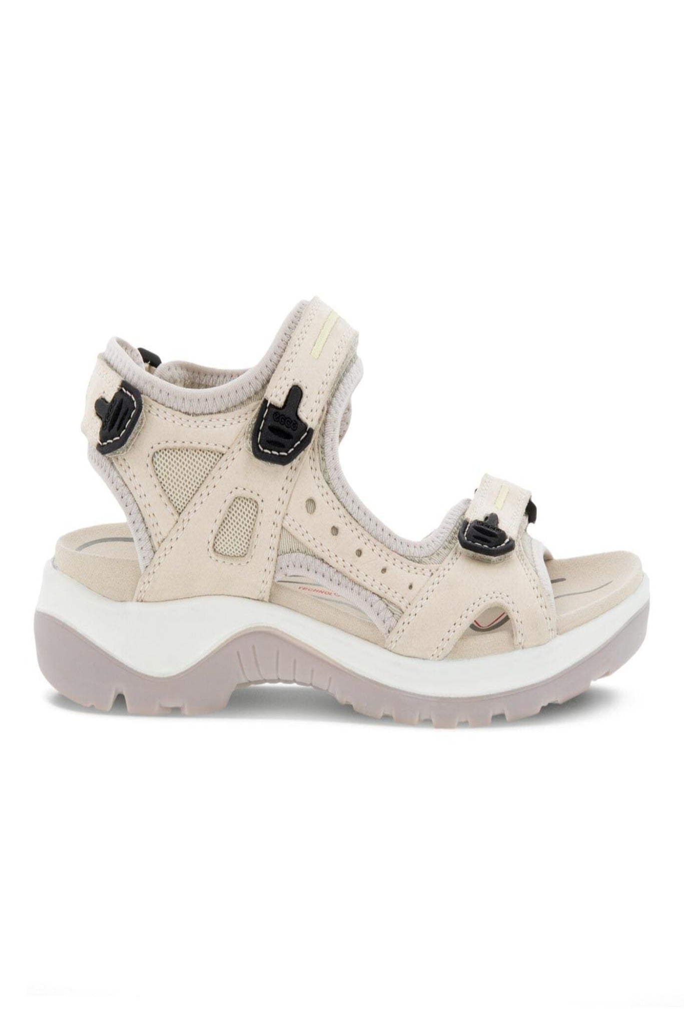 Ecco Womens Offroad Yucatan Sandals - Limestone