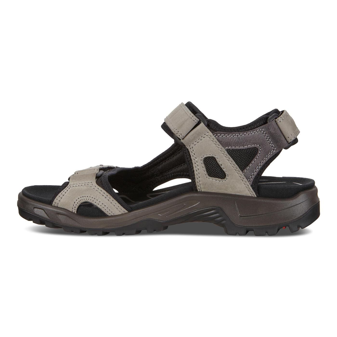 Ecco Mens Offroad Yucatan Sandals - Tarmac/ Moon Rock