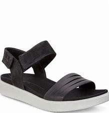 Ecco Womens Flowt  Sandals - Black