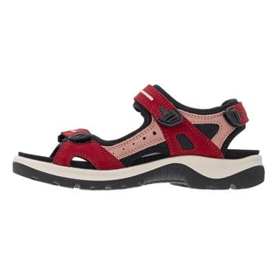 Ecco Womens Offroad Yucatan Sandals - Chili Red/Damask Rose