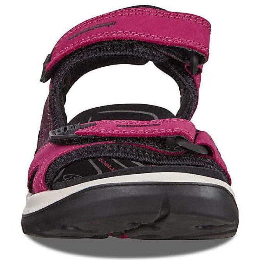 Ecco Womens Offroad Yucatan Sandals - Sangria/Fig