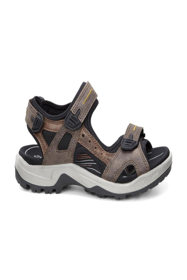 Ecco Mens Offroad Yucatan Sandals - Espresso/ Cocoa Brown/ Black