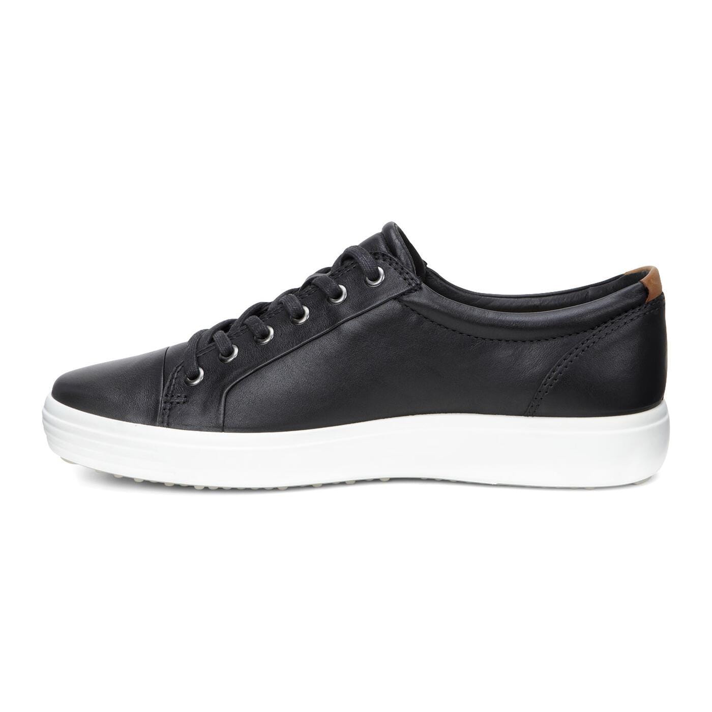 Ecco Mens Soft 7 Sneakers - Black Droid