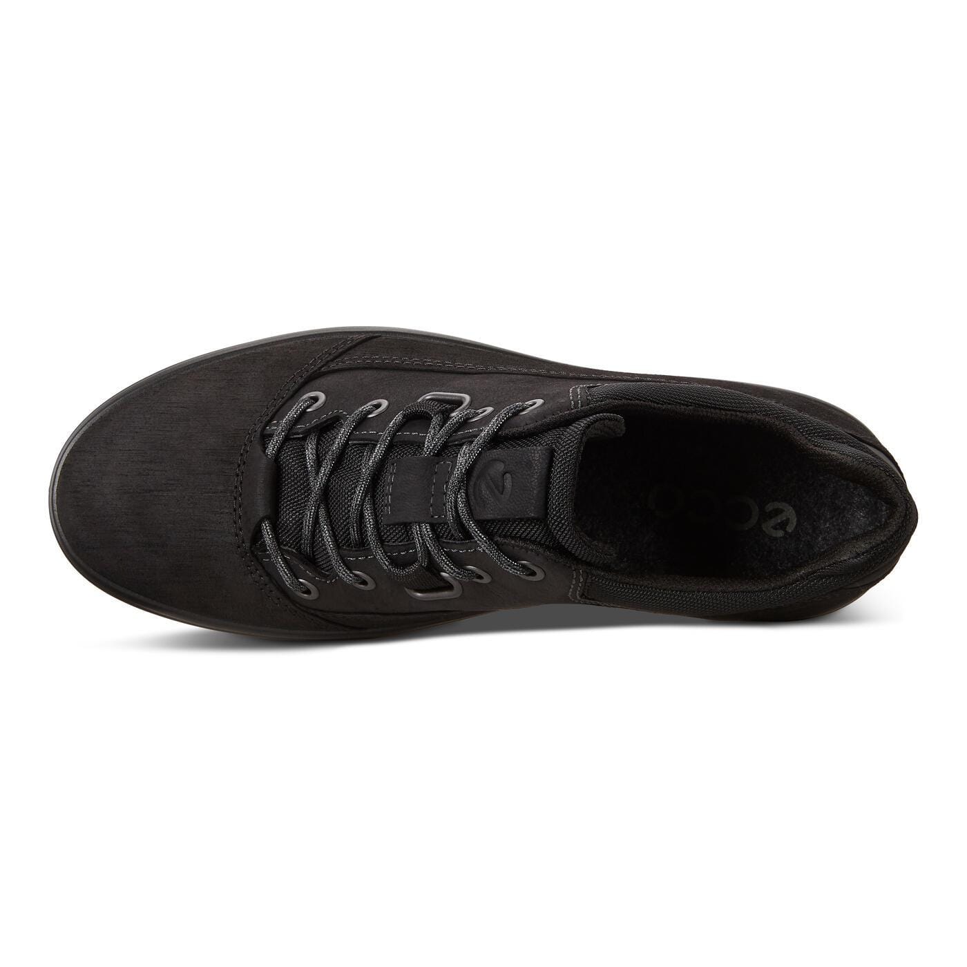 Ecco Mens Soft 7 Tred Low Sneakers - Black