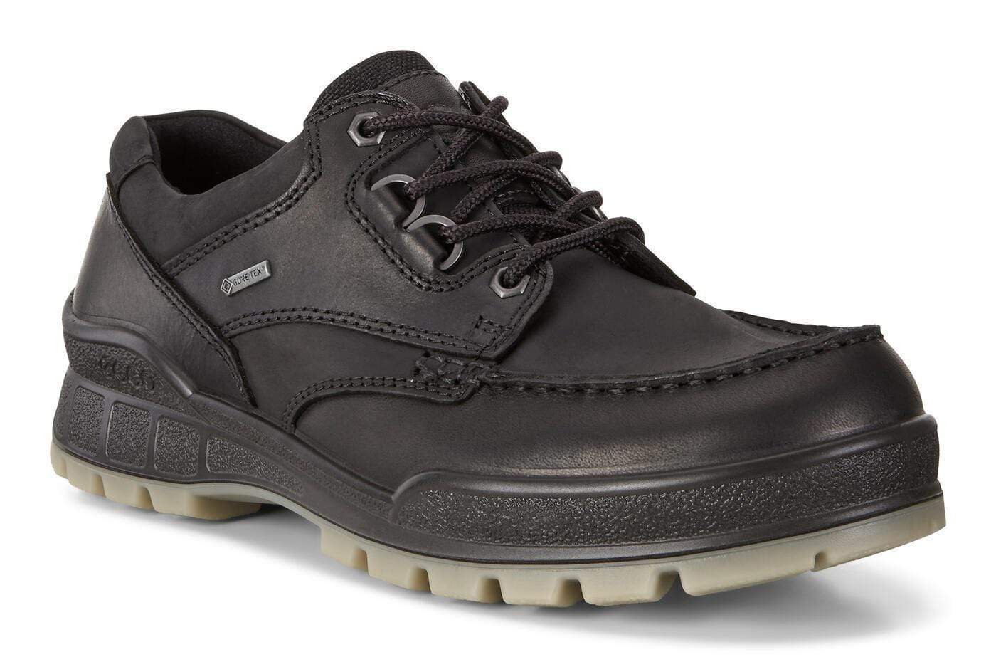 Ecco Mens Track 25 Low GTX Shoes - Black/ Black