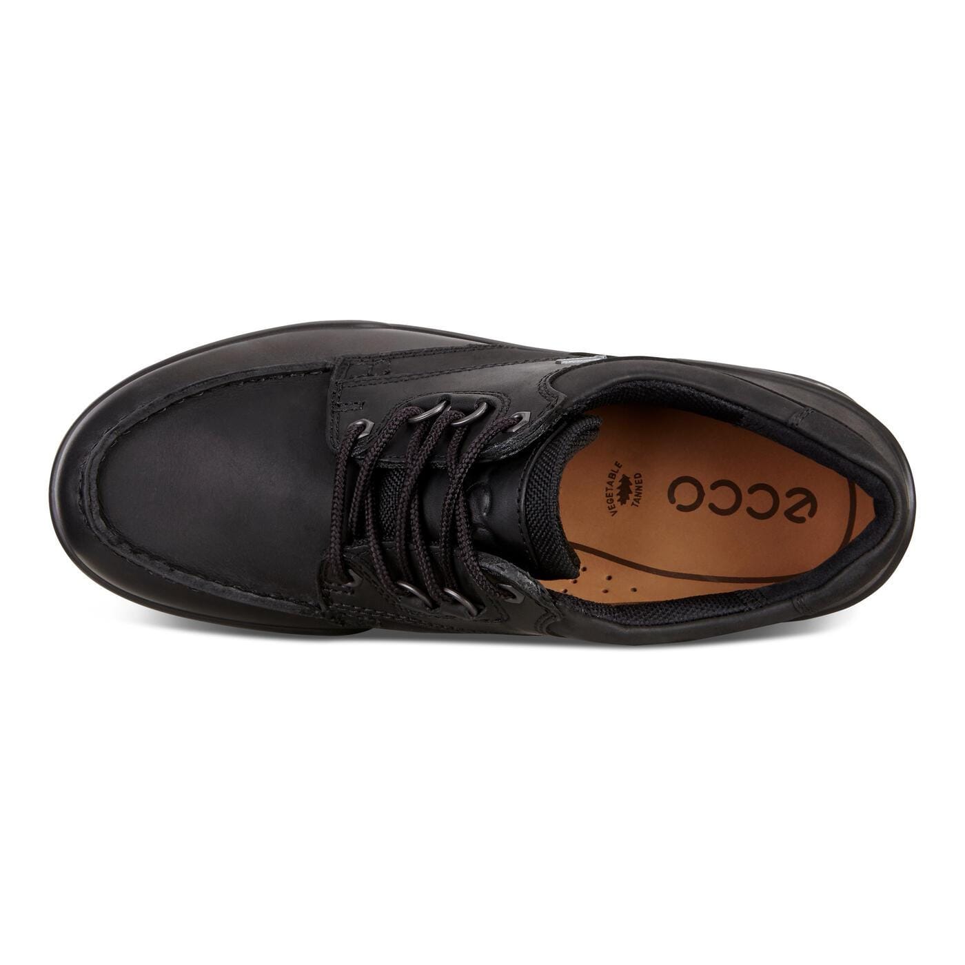 Ecco Mens Track 25 Low GTX Shoes - Black/ Black