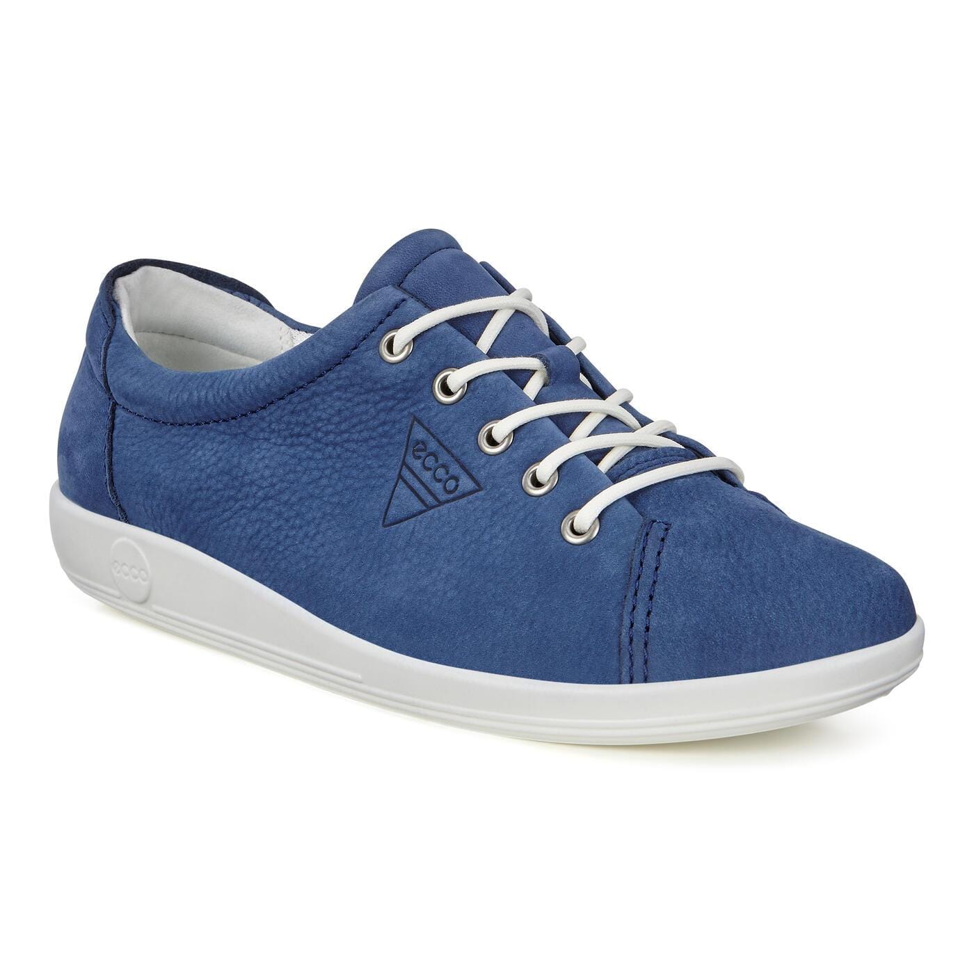 Ecco Womens Soft 2.0 Sneakers - True navy