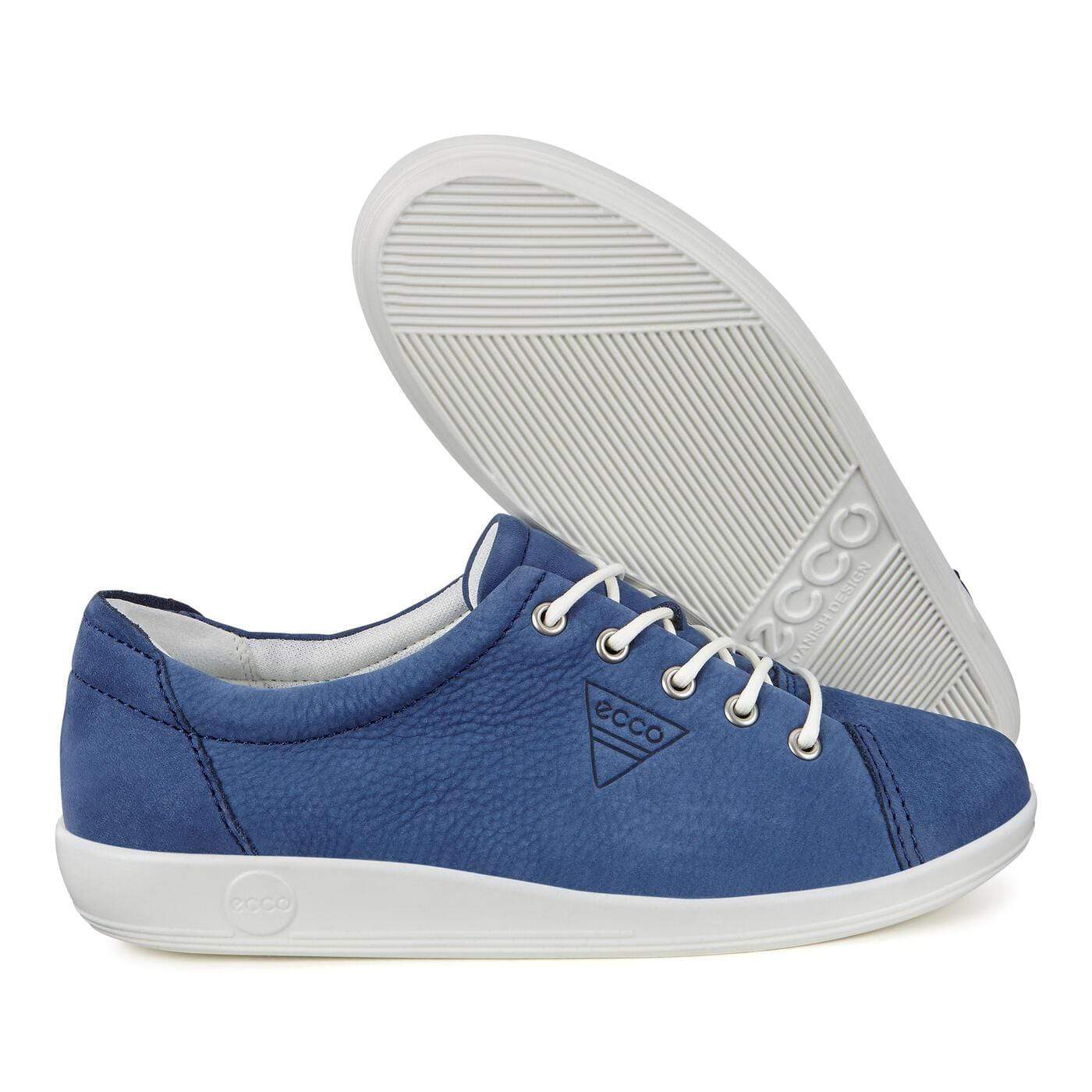 Ecco Womens Soft 2.0 Sneakers - True navy