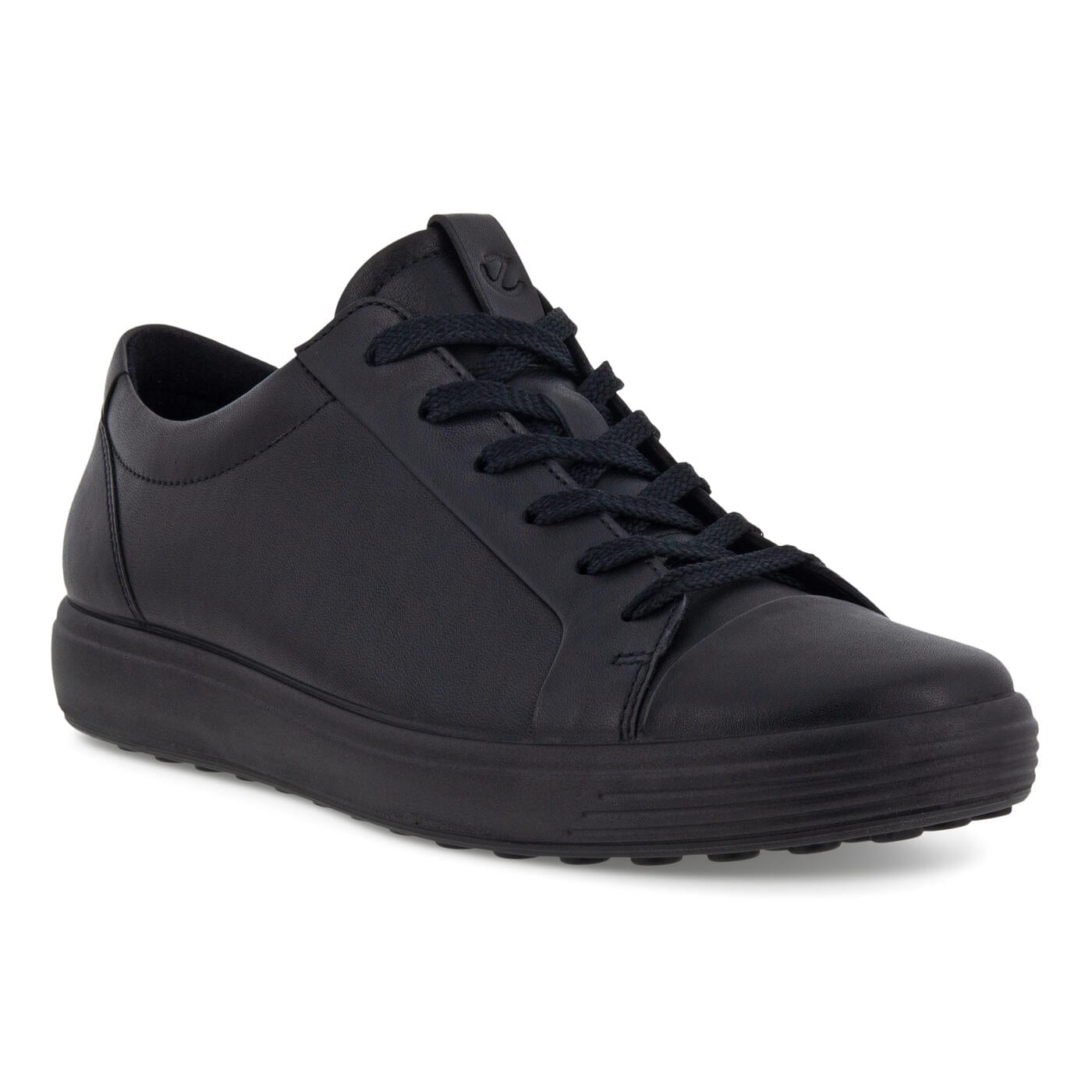 Ecco Womens Soft 7 Sneakers - All Black