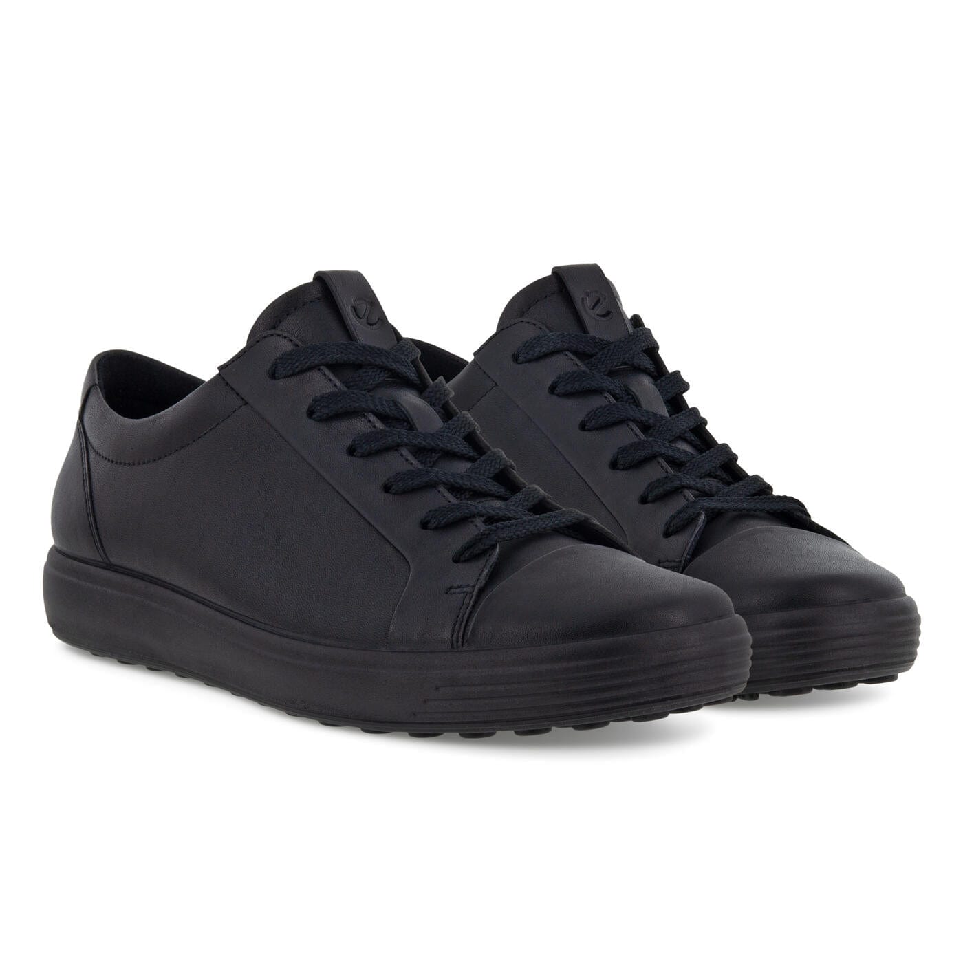 Ecco Womens Soft 7 Sneakers - All Black