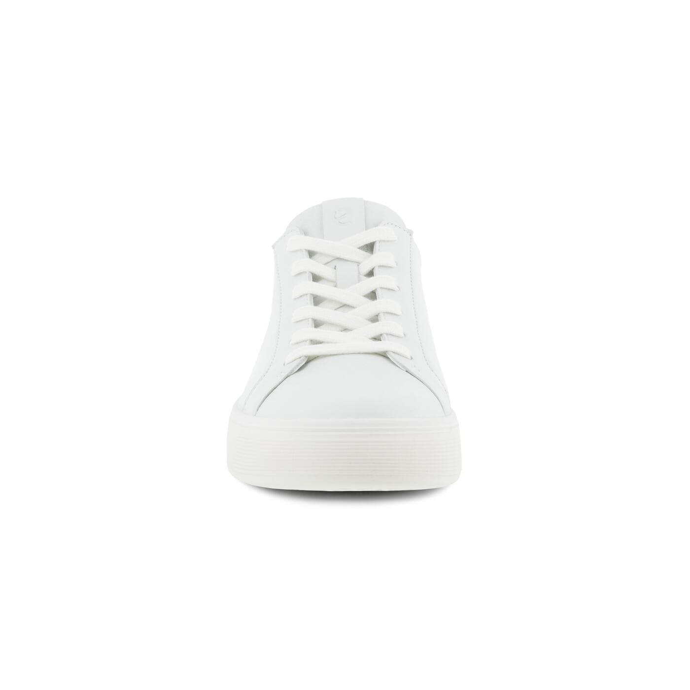 Ecco Womens Street Tray Sneakers - White