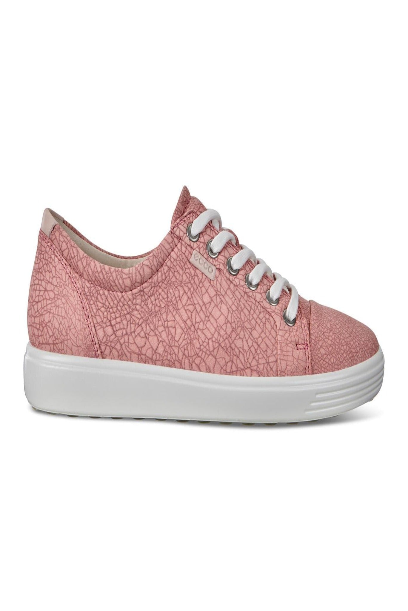 Ecco Womens Soft 7 Sneakers - Muted Clay Rosata/Rose Dust