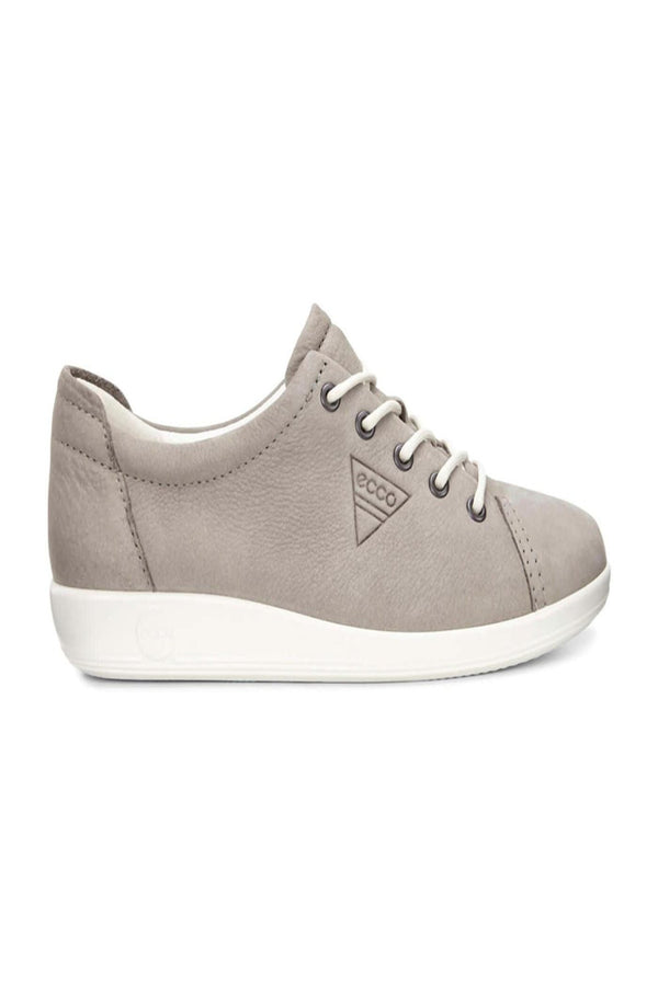 Ecco Womens Soft 2.0 Sneakers - Warm Grey