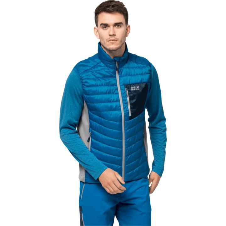 JACK WOLFSKIN VESTE ROUTEBURN SANS MANCHES MEN TOP